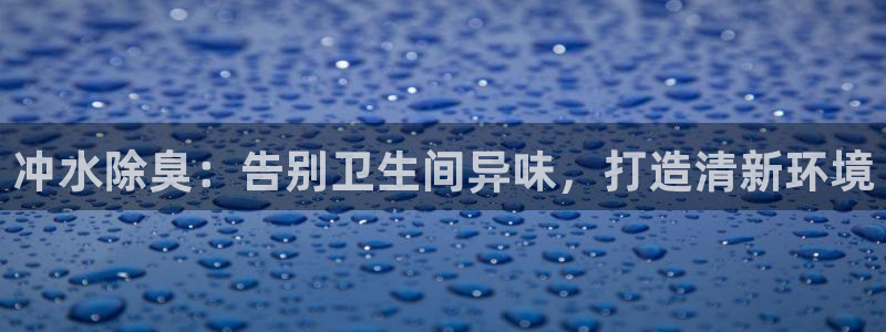 凯时国际娱乐官方网址：冲水除臭：告别卫生间异味，打造清新