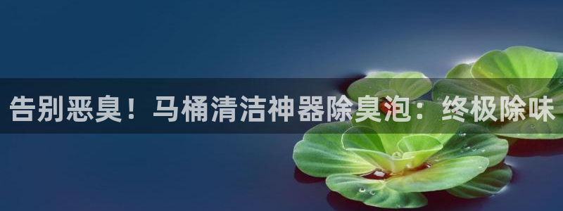 尊龙人生就是博旧版现：告别恶臭！马桶清洁神器除臭泡：终极